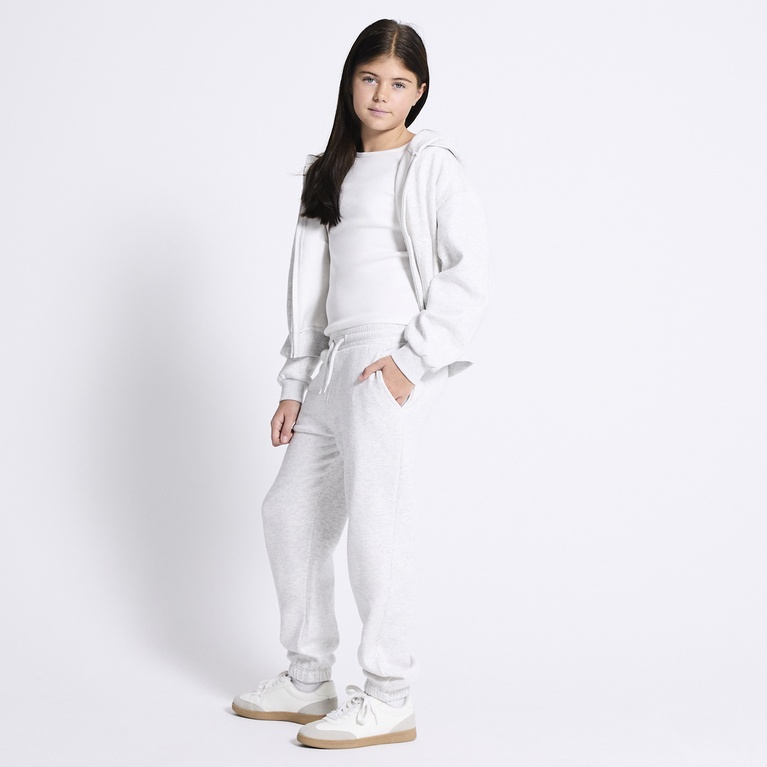 Heavy sweatpants "Mark" Grey Melange